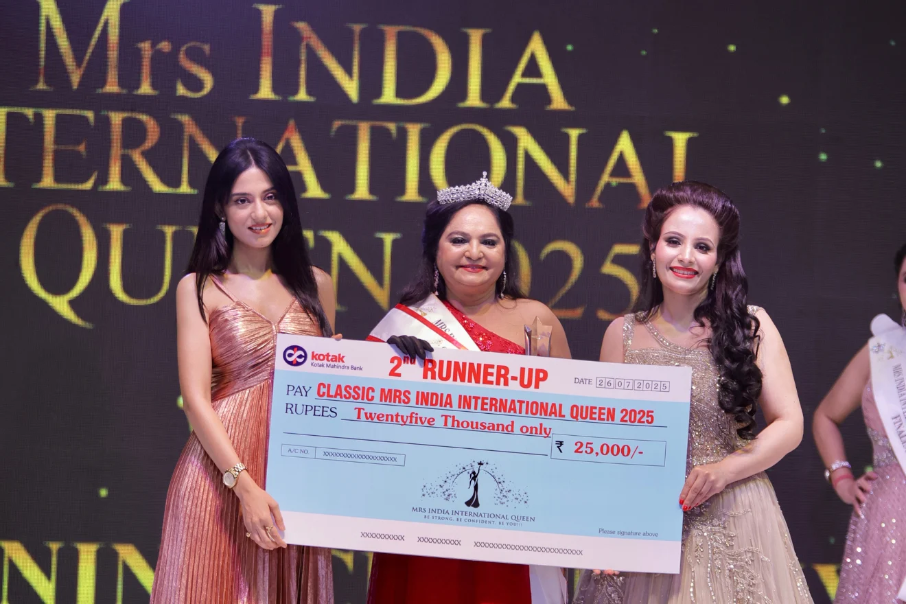 WINNING MOMENTS 2025 - Mrs India International Queen